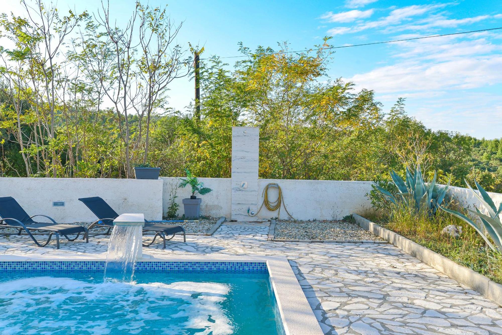 Villa Anna With Pool, Zadar County Vinjerac Exterior foto