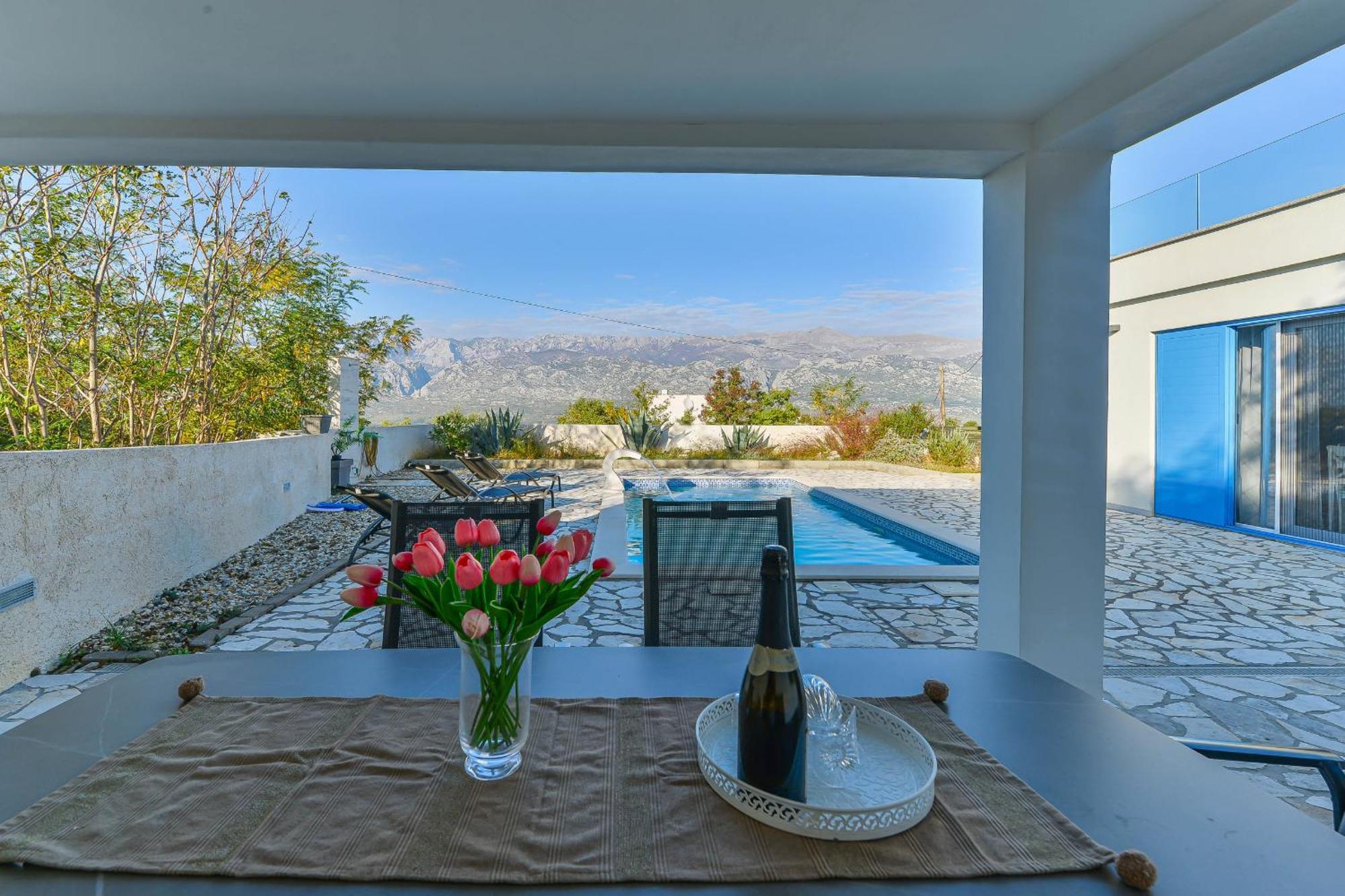 Villa Anna With Pool, Zadar County Vinjerac Exterior foto