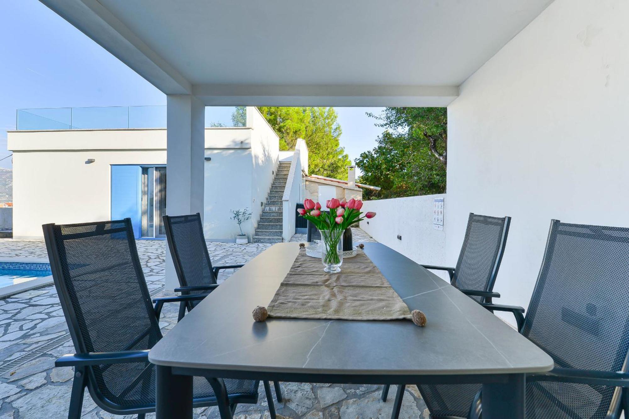 Villa Anna With Pool, Zadar County Vinjerac Exterior foto